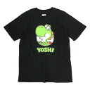 ファインプラス|FINE PLUS スーパーマリオ ヨッシー Tシャツ スーパーマリオ BLACK LL 22863240