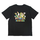 ファインプラス|FINE PLUS スーパーマリオ オールスターズ Tシャツ スーパーマリオ BLACK M 22863176