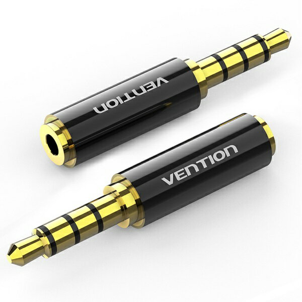 VENTION｜ベンション オーディオ変換プラグ 4極ステレオ超ミニプラグ(2.5mm)⇒4極ステレオミニプラグ(3.5mm) BF-6647
