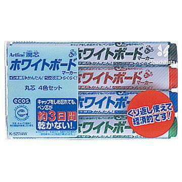 ������ϥ���Shachihata ��� �ۥ磻�ȥܡ��ɥޡ����� �ݿ� 4�����å� Artline(�����ȥ饤��) K-527/4W