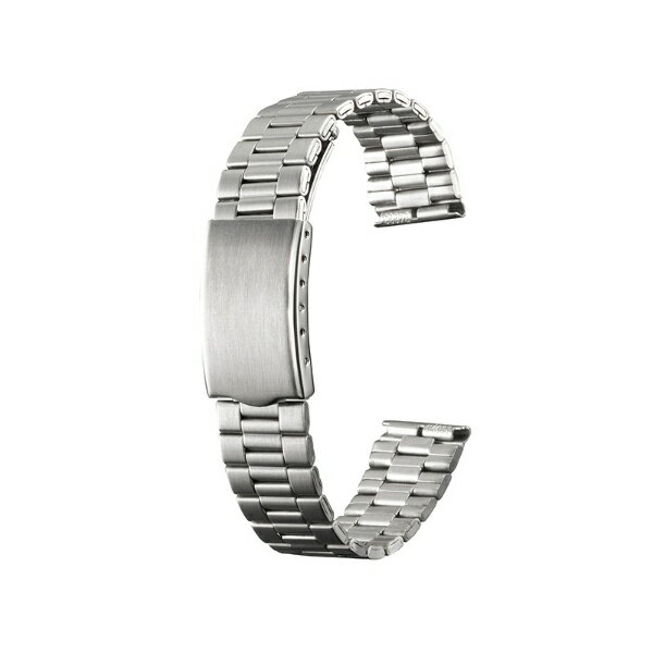 Watch Band, Belt - バンビ｜BAMBI 時計バンド メタル かん幅18mm 本体幅18mm シルバー(ステンレス) BSBE4683S