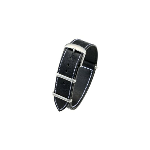 バンビ|BAMBI 時計バンド 本革 NATO スムース かん幅18mm 美錠幅18mm ブラック BCE035A1P バンビ|BAMBI 時計バンド 本革 NATO スムース かん幅18mm 美錠幅18mm ブラック BCE035A1P