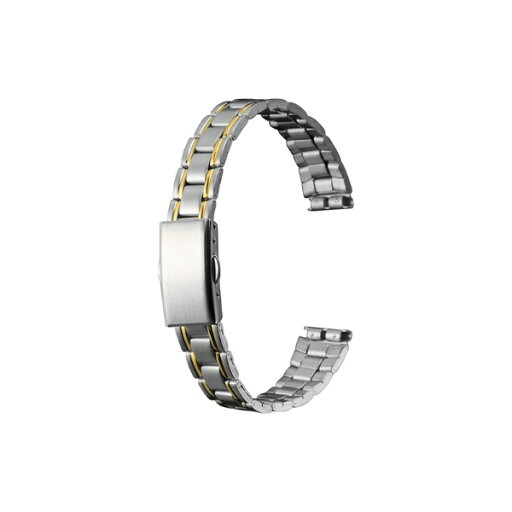 バンビ|BAMBI 時計バンド メタル かん幅12mm 本体幅13mm シルバー×ゴールドIP コンビ(ステンレス) BSBE5527T バンビ|BAMBI 時計バンド メタル かん幅12mm 本体幅13mm シルバー×ゴールドIP コンビ(ステンレス) BSBE5527T