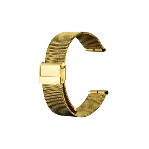 バンビ|BAMBI 時計バンド メタル メッシュ ミラネーゼ かん幅20mm 本体幅20mm ゴールドIP(ステンレス) BSNE1235G バンビ|BAMBI 時計バンド メタル メッシュ ミラネーゼ かん幅20mm 本体幅20mm ゴールドIP(ステンレス) BSNE1235G