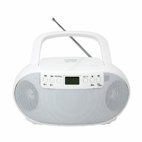 WINTECH�å�����ƥå� CD�饸�� WINTECH �ۥ磻�� KC-132W [�磻��FM�б�]