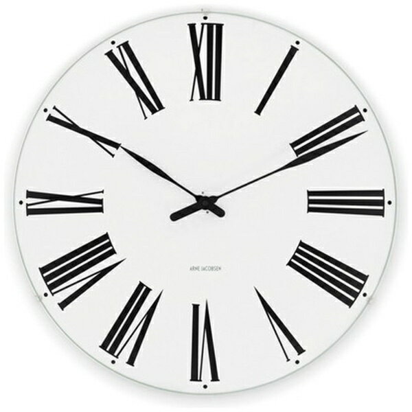 Watches - ARNE JACOBSEN（アルネ ヤコブセン） 掛時計 Roman Wall Clock 29cm white/black AJ43642