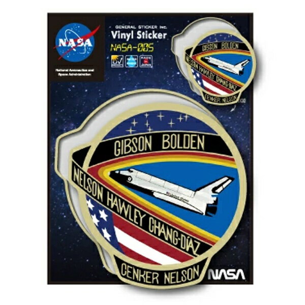 ゼネラルステッカー｜GENERAL STICKER NASAステッカー 5 NASA-005