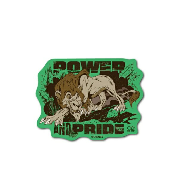 ゼネラルステッカー｜GENERAL STICKER ヴィランズ　ダイカットミニステッカー スカー DIS-016