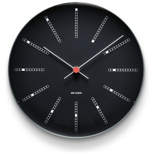 ARNE JACOBSEN(アルネ ヤコブセン) 掛時計 Bankers Wall Clock 21cm black AJ43636