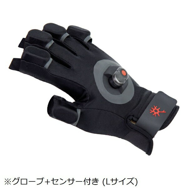 NOTION|ノイトム モーションキャプチャー Perception Neuron 3用 グローブ+センサー付き Lサイズ ブラック PERCEPTION/NEURON3/GLOVE-L