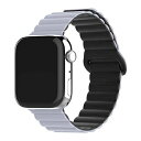 ALLONE|アローン Apple Watch 38/40/41 シリコンマグネットバンド グレーブラック ALG-WS01GYBK(2)