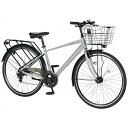 丸石サイクル|Maruishi Cycle 700×35C型 クロスバイクアーバニティAL URBANITY AL シルバーホワイト UBAP707R [7段変...
