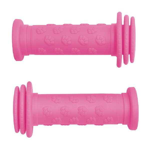 NOGUCHI｜野口 自転車用グリップ 肉球グリップ(19mm用) ピンク 00103853