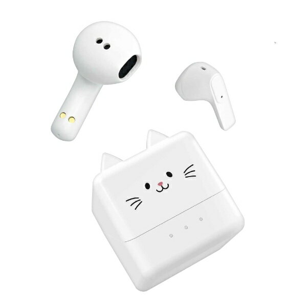 ラスタバナナ｜RastaBanana モバにゃー おでかけワイヤレスイヤホン Bluetooth 5.2 完全ワイヤレス ス..