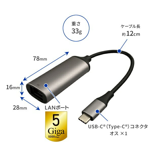 GOPPA|ゴッパ LAN変換アダプタ [US...の紹介画像2