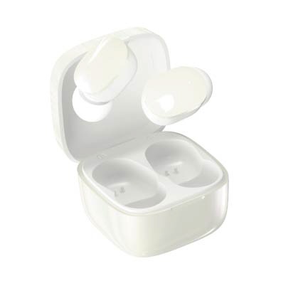 グルマンディーズ｜gourmandise IIIIfit beat完全ワイヤレスイヤホン オーロラホワイト IFT-170AWH