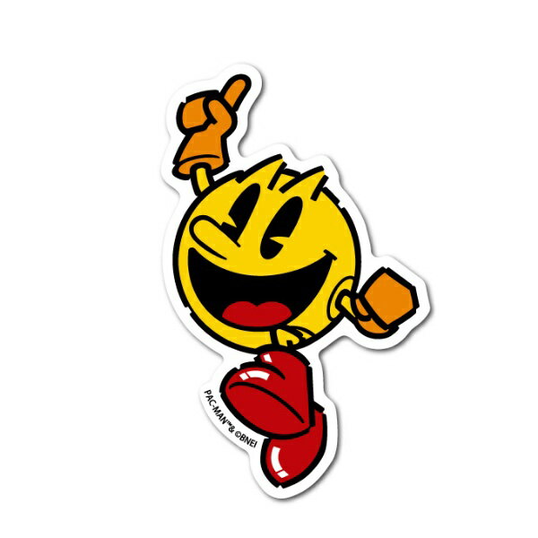 ���ͥ�륹�ƥå�����GENERAL STICKER �������åȥ��ƥå�����PAC-MAN JUMP�� PAC-010
