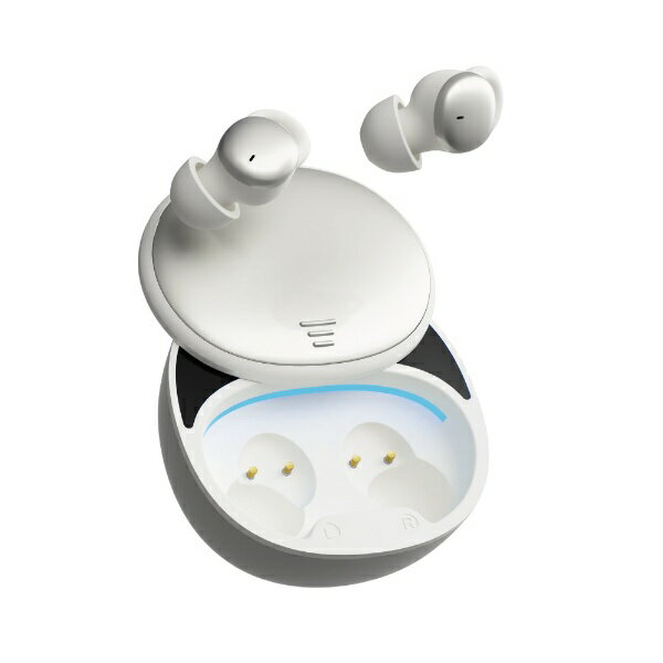 GREEN HOUSE｜グリーンハウス 完全ワイヤレスイヤホン 寝ながらタイプ ホワイト GH-TWEA-WH [ワイヤレス(左右分離) /カナル型 /Bluetooth対応]