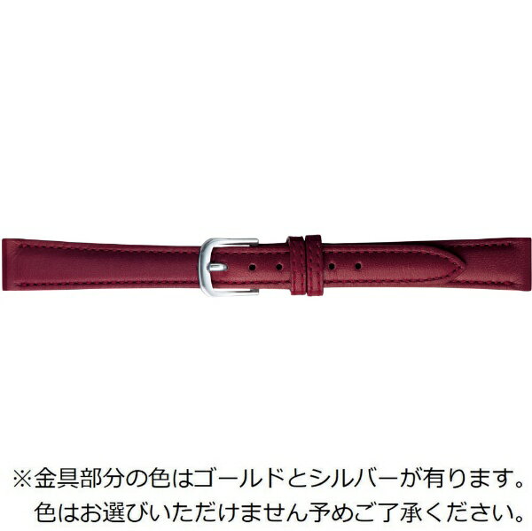 Antiques - バンビ｜BAMBI 時計バンド 本革 スムース かん幅14mm 美錠幅12mm 【金具色指定不可】 ワイン BCE115EL