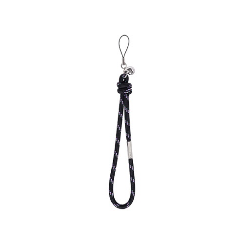 HAMEE｜ハミィ iFace Phoneチャーム iFace ブラック/丸紐/ループ 41-986370