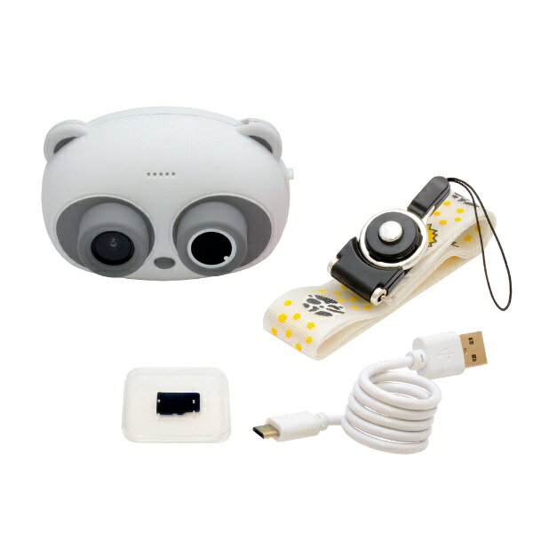 ハイテックマルチプレックスジャパン｜Hitec Multiplex Japan Mini Kids Camera PANDA ［キッズカメラ］ パンダ グレー WEC22-GY-BC biccamera-15024431 楽天ビック(ビックカメラ×楽天) サンプル画像2