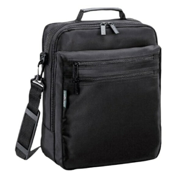 平野｜Hirano 縦型ショルダーバッグ B5ファイル対応 ブレザークラブ ブラック 33580