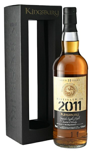 ウイスキー キングスバリー ゴールド ベンリネス 2011 11年 700ml【ウイスキー】 【代金引換配送不可】
