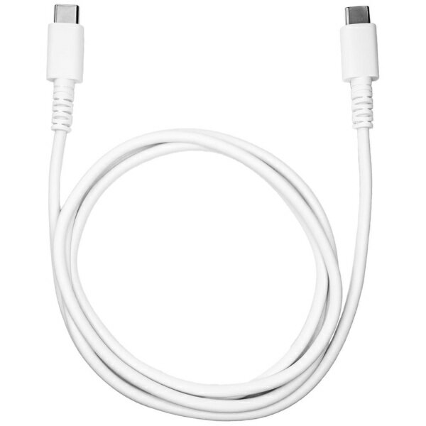 クオリティトラストジャパン｜QUALITY TRUST JAPAN USB-C ⇔ USB-Cケーブル [充電 /転送 /1.0m /PD60W /USB2.0] ホワイト QTC-0416WH [USB-C ⇔ USB-C]