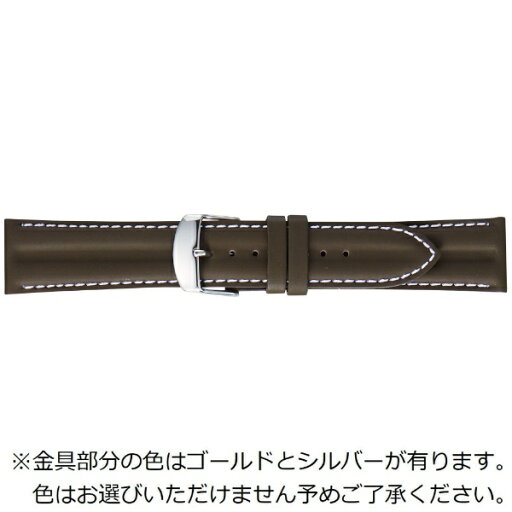 バンビ|BAMBI 時計バンド 本革 白ステッチ ラバーコーティング 二山 かん幅20mm 美錠幅18mm 【金具色指定不可】 ダークブラウン BCE046B1S バンビ|BAMBI 時計バンド 本革 白ステッチ ラバーコーティング 二山 かん幅20mm 美錠幅18mm 【金具色指定不可】 ダークブラウン BCE046B1S