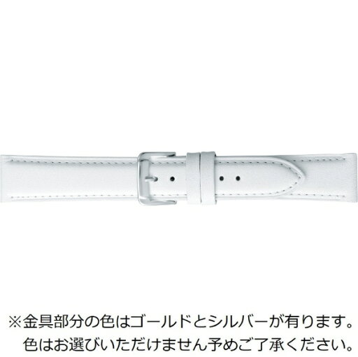 バンビ|BAMBI 時計バンド 本革 スムース スコッチガード強力撥水! かん幅19mm 美錠幅16mm 【金具色指定不可】 ホワイト BCME001WR バンビ|BAMBI 時計バンド 本革 スムース スコッチガード強力撥水! かん幅19mm 美錠幅16mm 【金具色指定不可】 ホワイト BCME001WR
