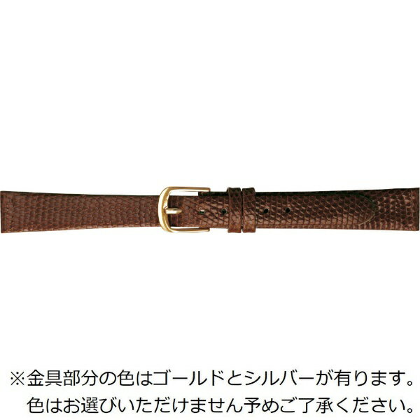 トカゲ革の最高級品と呼ばれることも多い「リザード（リングマークトカゲ）」を使用した時計バンドです。天然皮革のため一つとして同じ模様はありません。美しい符の模様をお楽しみください。※金具部分の色はゴールドとシルバーがあります。色はお選びいただけません。予めご了承ください。