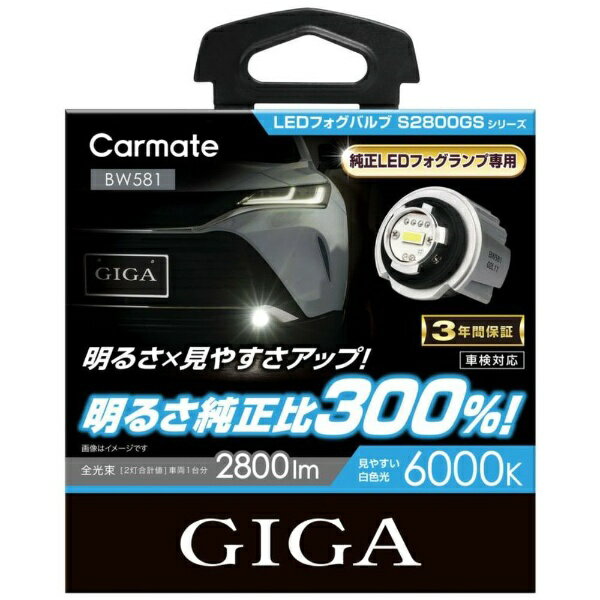 樂天商城 - カーメイト｜CAR MATE LEDフォグ S2800GS BW581