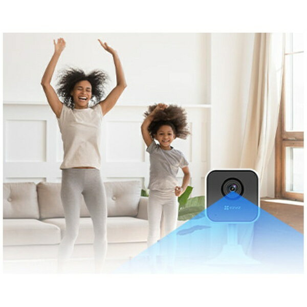 EZVIZ｜イージービズ EZVIZ CS-H1C 屋内用 見守りスマートホーム ネットワークカメラ 取り付け簡単 WiFi対応 DC5v給電式 ［暗視対応 /屋内対応］ EZVIZ CS-H1C