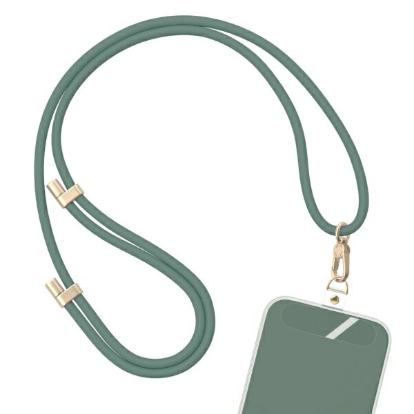 MOTTERU�å�åƥ� ���ꥳ�󥷥��������ȥ�å� ��ͳ��Ĺ��Ĵ���Ǥ��� 3way ���꡼�� MOT-STRAP01-GR