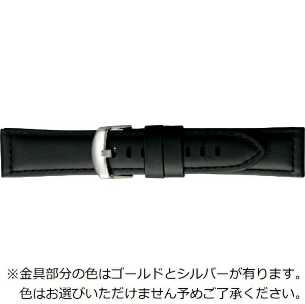 ■使いやすいデザインと、ワイドな存在感ビッグサイズの時計に対応する時計バンドです。平ツク棒仕様で装着感を高めております。パネライ等ワイドケースな時計にも◎■安心の撥水加工＆抗菌防臭機能つき表材に撥水加工を施し、裏材には合成皮革を使用。細菌やカビに対する抗菌性・防臭性に優れています。汗や湿気からくるにおいにも安心してお使いいただけます。※金具部分の色はゴールドとシルバーがあります。色はお選びいただけません。予めご了承ください。