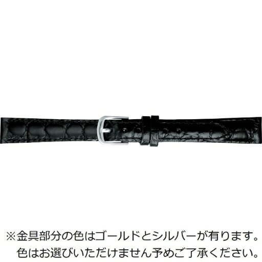 バンビ|BAMBI 時計バンド 本革 型押し 撥水 かん幅14mm 美錠幅12mm 【金具色指定不可】 ブラック BKE621AL バンビ|BAMBI 時計バンド 本革 型押し 撥水 かん幅14mm 美錠幅12mm 【金具色指定不可】 ブラック BKE621AL