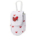 キャロウェイ|Callaway ボールポーチ LOVE Callaway Ball Pouch 25 JM ラブキャロウェイ ボールポーチ ホワイト 59251...