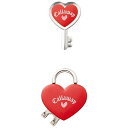 キャロウェイ|Callaway ゴルフマーカー LOVE Callaway Key Marker 25 JM ラブキャロウェイ キーマーカー レッド 5925207(4)