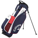 キャロウェイ|Callaway スタンドバッグ Callaway Chev Stand 25 JM キャロウェイ シェブ スタンド ネイビー×ホワイト×レッド ...
