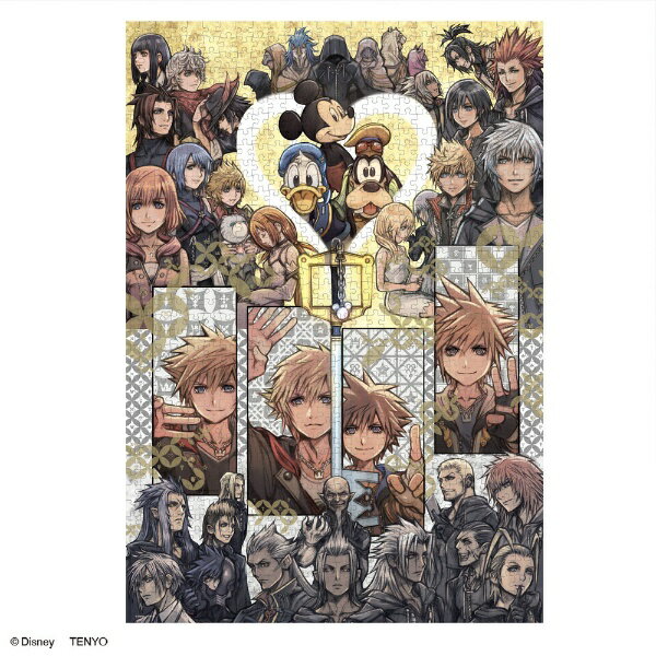【2025年2月下旬】 テンヨー｜Tenyo ジグソーパズル D-1000-893 KINGDOM HEARTS 20th Anniversary Artのサムネイル