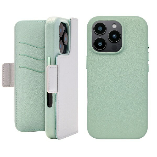 ユニケース｜UNICASE 2Way Mag Flip Case for iPhone 16 Pro gray UNI-CSDIP24MP-2MFGY