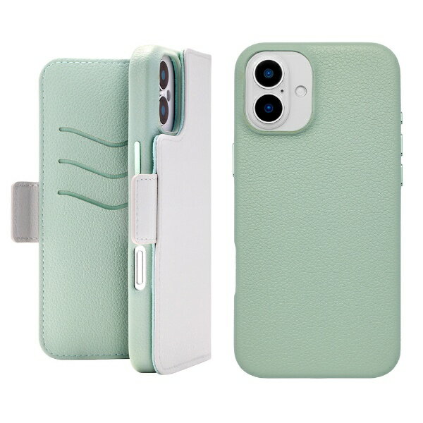 ユニケース｜UNICASE 2Way Mag Flip Case for iPhone 16 Plus gray UNI-CSDIP24L-2MFGY