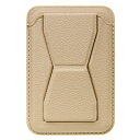 ユニケース|UNICASE Mag Card Case Stand Basic ベージュ UNI-CDML-2MCBE