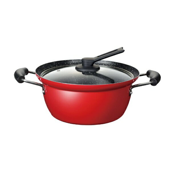 和平フレイズ｜Wahei Freiz にこみーな　IH対応フチ付両手鍋24cm RB-1697