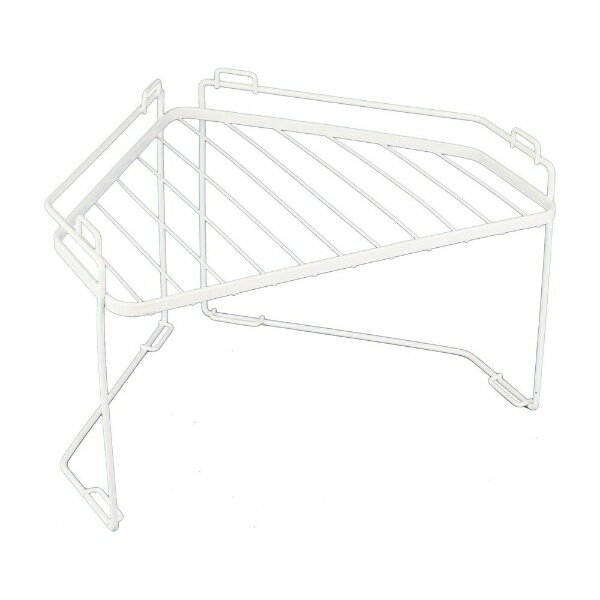 コンロ回りのスペースを使いやすく。道具が増えてしまいがちなキッチンに役立つアイテムです。コンロ奥の隙間収納に。角にピッタリ置ける三角型。