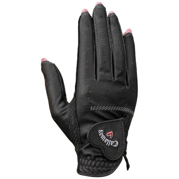 キャロウェイ｜Callaway ゴルフグローブ Callaway Nail Dual Glove Womens 25 JM キャロウェイ ネイル デュアル グローブ ウィメンズ ブラック 5325160 [レディース /両手装着用 /Mサイズ]