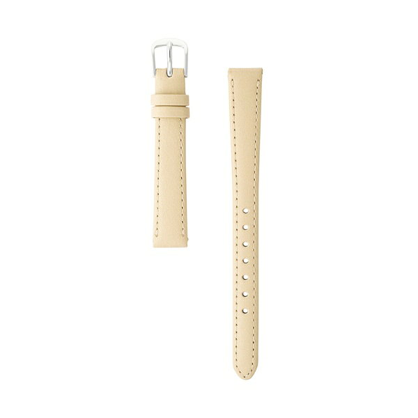 楽天ビック(ビックカメラ×楽天)のバンビ｜BAMBI 時計バンド 本革 スムース 撥水 かん幅11mm 美錠幅10mm 【金具色指定不可】 ベージュ BCE795FH｜アングル2