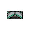 モトグラフィックス|MOTOGRAFIX ボディパッド KNEE グレー/グリーン SPORT CLASSIC1000/1000S MT-KD003PS1(2)