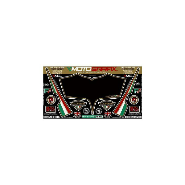 樂天商城 - モトグラフィックス｜MOTOGRAFIX ボディパッド FRONT 748/916/996/998 93-02 MT-ND001K