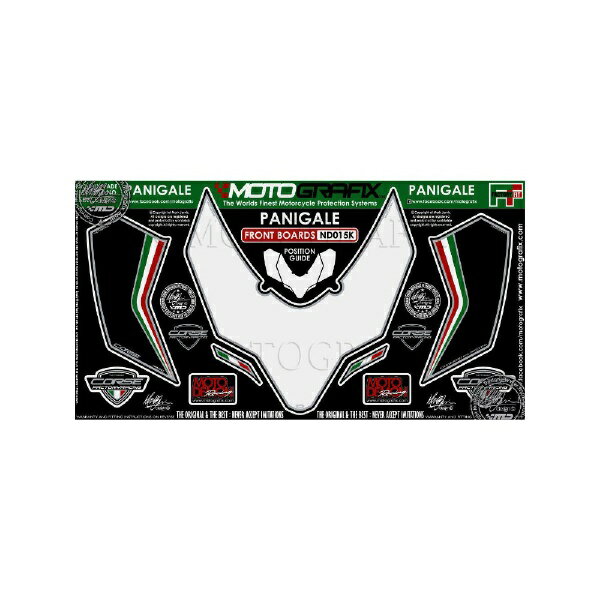モトグラフィックス｜MOTOGRAFIX ボディパッド FRONT 1199/899 PANIGALE（12-/14-...